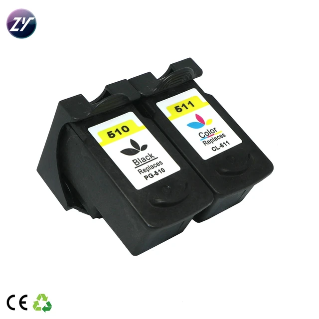 Compatible Ink Cartridge Canon PG-510/CL511 Black Tricolour Yellow Cya –  Discountix