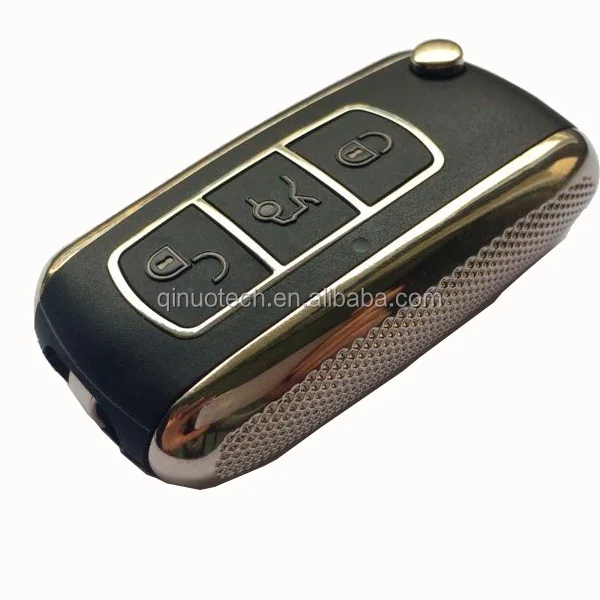 New 3 Button Flip Key Autocop Remote for Car Alarm QN-RS375X