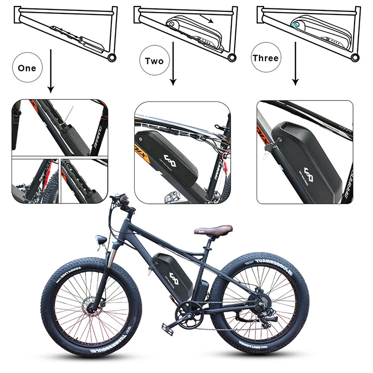 High Quality Upgrade Down Tube  36V 13Ah  Ebike Dorado Battery 36V Lithium Battery for Tongsheng TSDZ2 Bafang BBS01 BBS02