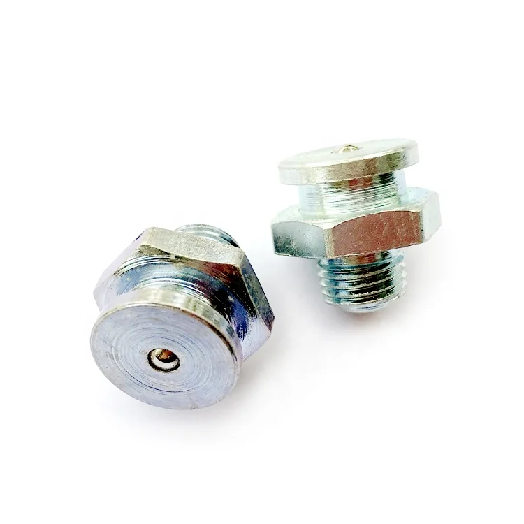 Button Head Grease Fitting Coupler for DIN3404 Flat Grease Nipple