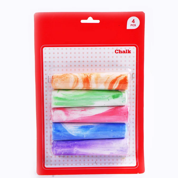 Оптовая продажа мелки для рисования 5 шт. крупные цветные