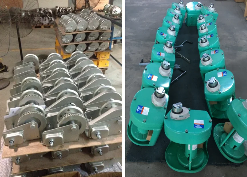 300kg Wire Rope Brake Manual Hand Winch