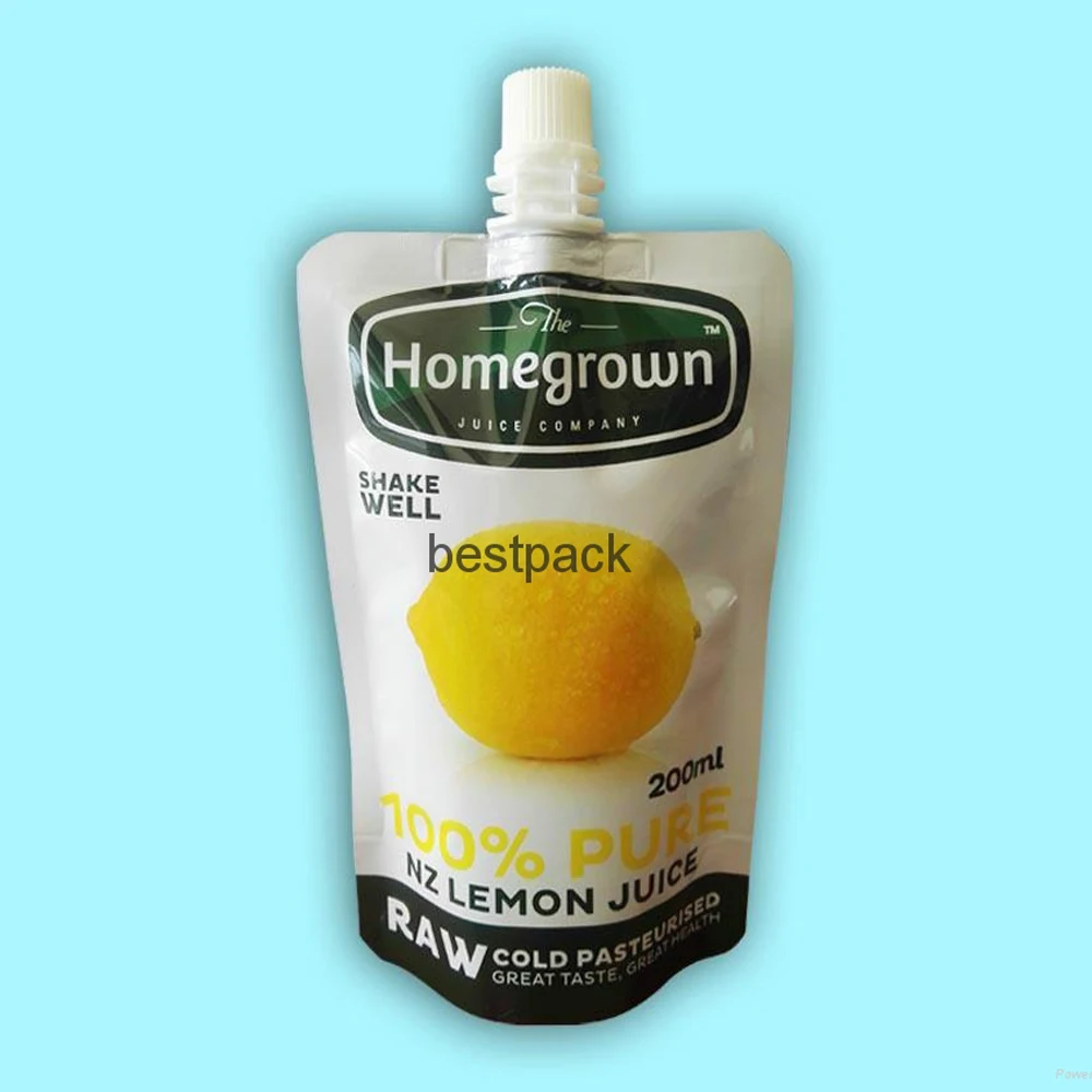 juice packing pouch