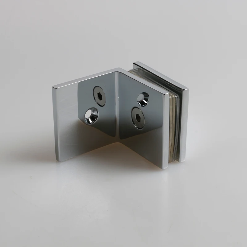 Фиксирующий Зажим кронштейн для бескаркасная душевая кабина настенный стеклянный односторонний кронштейн латунь/нержавеющая сталь B4040VC-00 8-12 мм