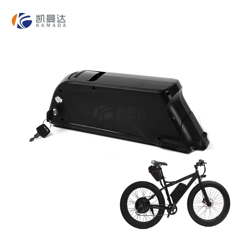 High quality 48V 11Ah downtube customized  lithium ion battery with charger for electric bicycle battery