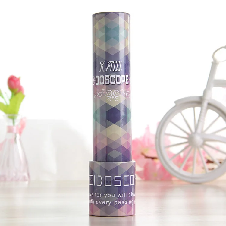 Красочный калейдоскоп, картонные животные, классические игрушки, 3D калейдоскоп, игрушки