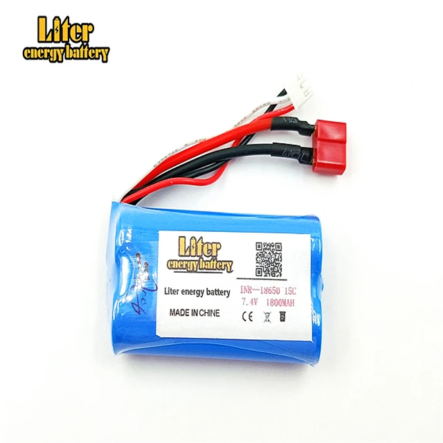 7 4 V 1800 mAh модель самолета Вертолет высокой разрядки 15c 18650 2 S 12428 RC автомобиль литиевые батареи