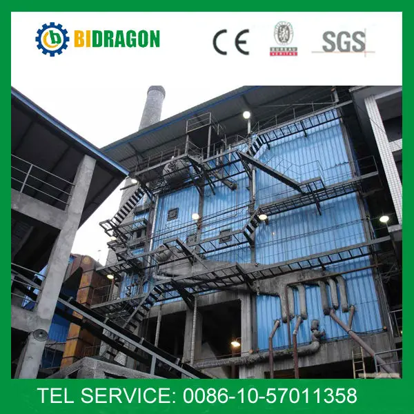 75 тонн CFB котел на угле паровой