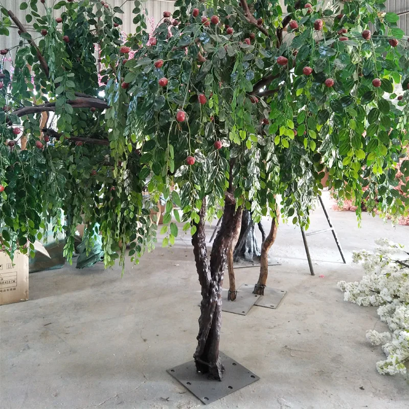 Best Selling Design Beautiful Artificial Little Fruit Jujube Tree For Home Decoration Buy Jujube Tree Little Tree Artificial Tree Product On Alibaba Com