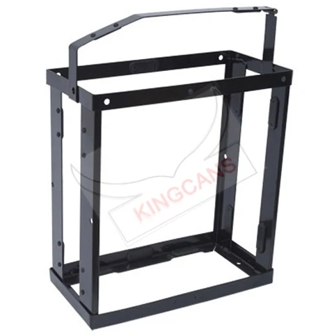 Metal Can Mounting Holder 20 Liter Tank Mounting Rack Bracket Lockable ...