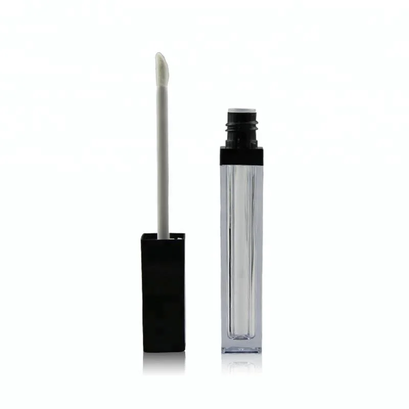 No Brand Lip Gloss Packaging Empty Cosmetics Container Square