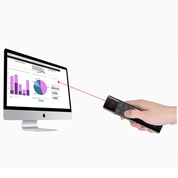 VSON N81 2.4GHz Wireless Presenter PowerPoint Laser Pointer 30m Professional Presentation Remote Control presenter