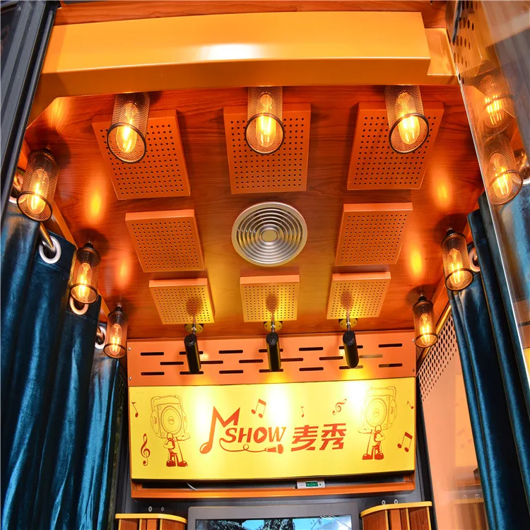Arcade Singing Simulator Game Machine Coin Operated Electronic Jukebox Karaoke Machine Mini Ktv System Sale