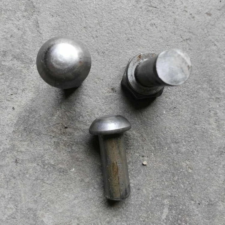 Wrought Iron Semi Round Solid Rivets View Flat Round Head Solid Rivet Shkh Product Details From Hengshui Shunhai Kehua Import And Export Trading Co Ltd On Alibaba Com