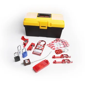 Electrical Safety Lock Out Tool Box Convenient Group Lockout Tagout ...