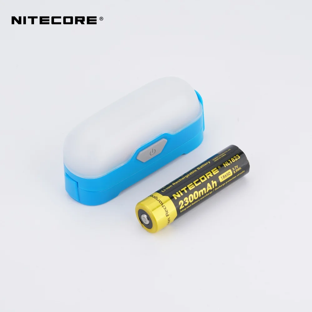 NITECORE LR30 18650 Magnetic Flashlight  Led Rechargeable White Red Lantern Camping Lamp Includes Constant Blinking and SOS