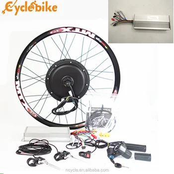 Kit Conversion Vélo électrique 48V 1000W - Moteur Roue Arrière Sans Balais, Pour Fourche 135mm - Vitesse Jusqu'à 55 Km/h