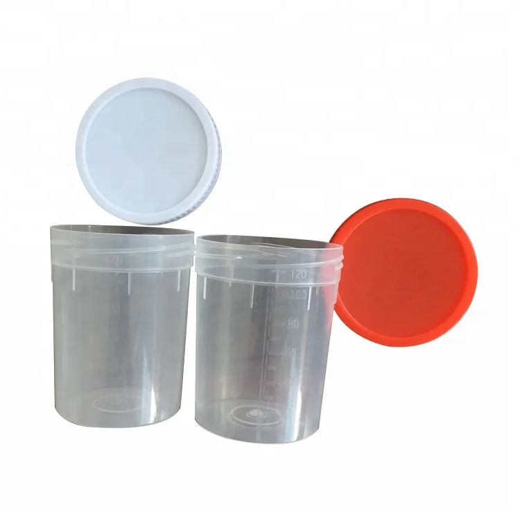 Consumables Manufactory Direct Disposable Plastic Sterile Lab Stool Container 30-120Ml