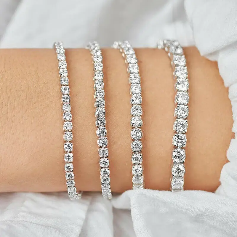 Теннисный браслет first class diamonds