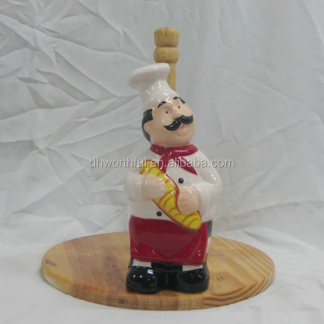 Итальянский шеф-повар, дизайнерский керамический держатель для кухонной утвари, керамический держатель для кухонной утвари шеф-повара