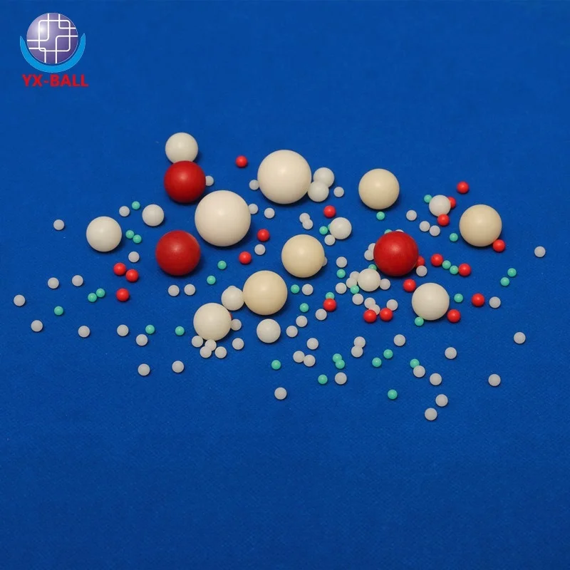 1.0mm-80mm POM Delrin polyformaldehyde PP Polypropylene PA Nylon PTFE PEEK plastic ball