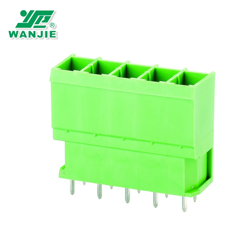 WANJIE Male And Female Connector Double Pin header WJ3EDGVC-7.62