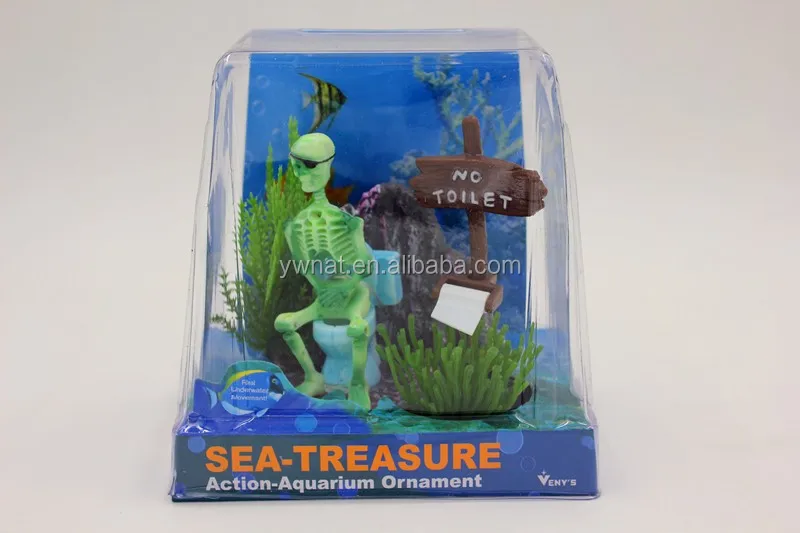 Wholesale Fashion Hot Selling Steampunk SKELETON on Wheel-Aquarium - Technical View