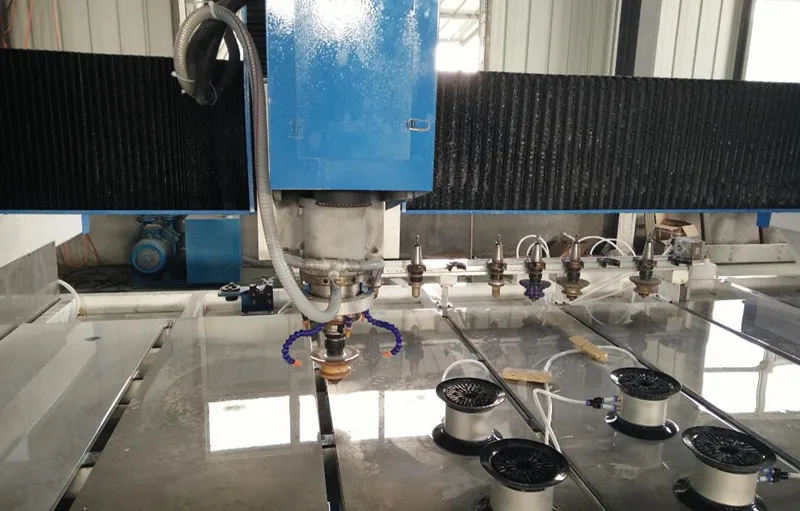 Kitchen Quartz Stone Countertop Processing Marble Cnc Cutting Machine Equipment