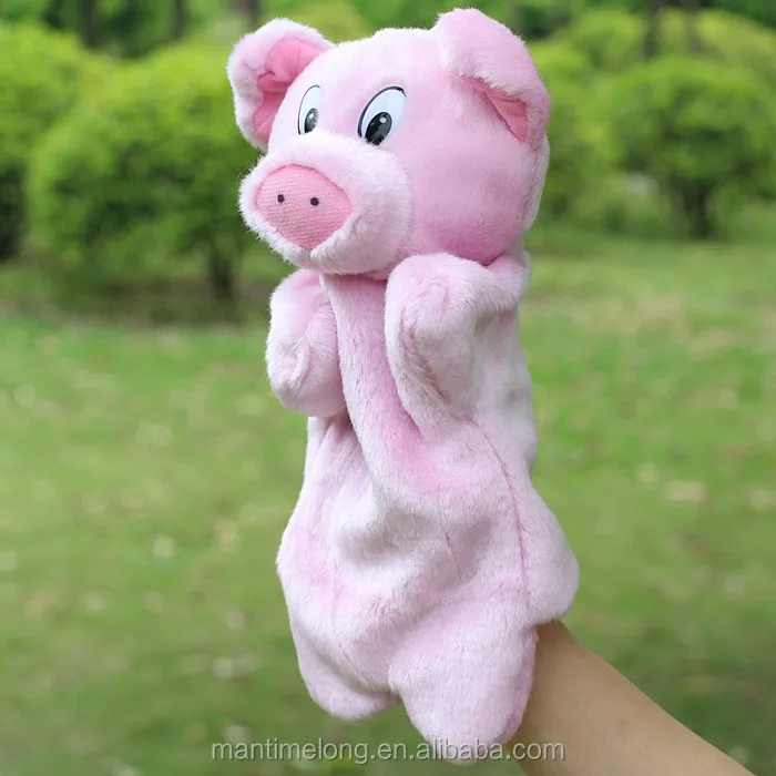 豚の形の手袋人形繊細な赤ちゃん子供ハンドパペット指サックぬいぐるみ指人形 Buy ハンドパペット パペット フィンガーパペット Product On Alibaba Com
