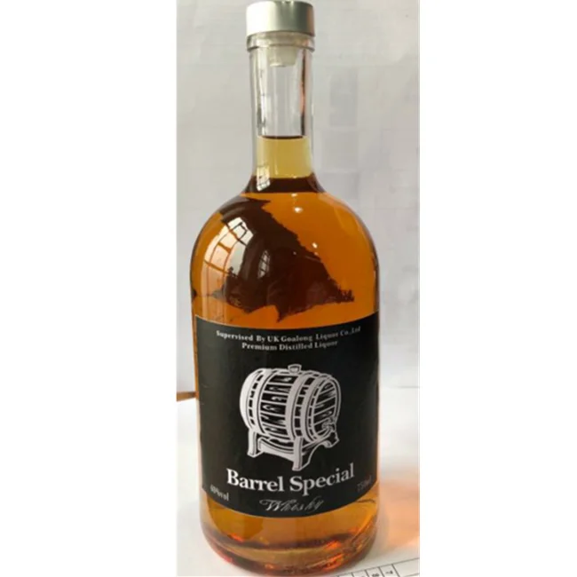 Whiskey clear Empty Glass 700ml Bottles Wine Factory