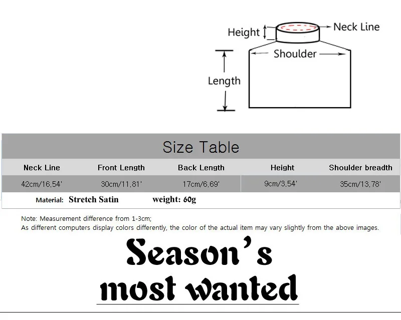 Модная сатиновая черная Съемная женская блузка с капюшоном на заказ, полурубашка с искусственным ложным воротником