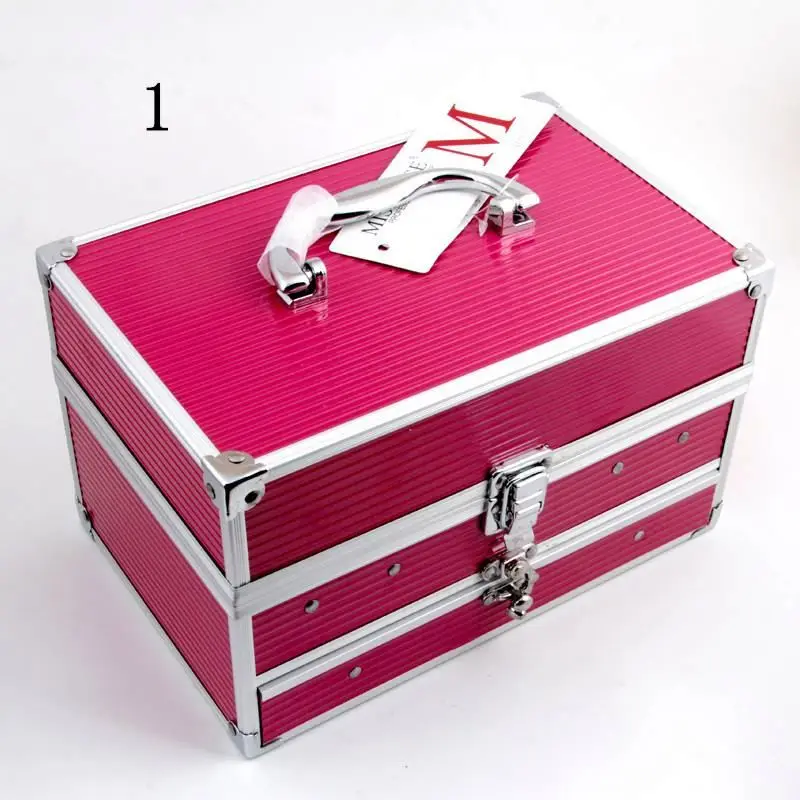 Готов отправить Miss Rose 133 цветов алюминиевая коробка большая полная палитра для макияжа