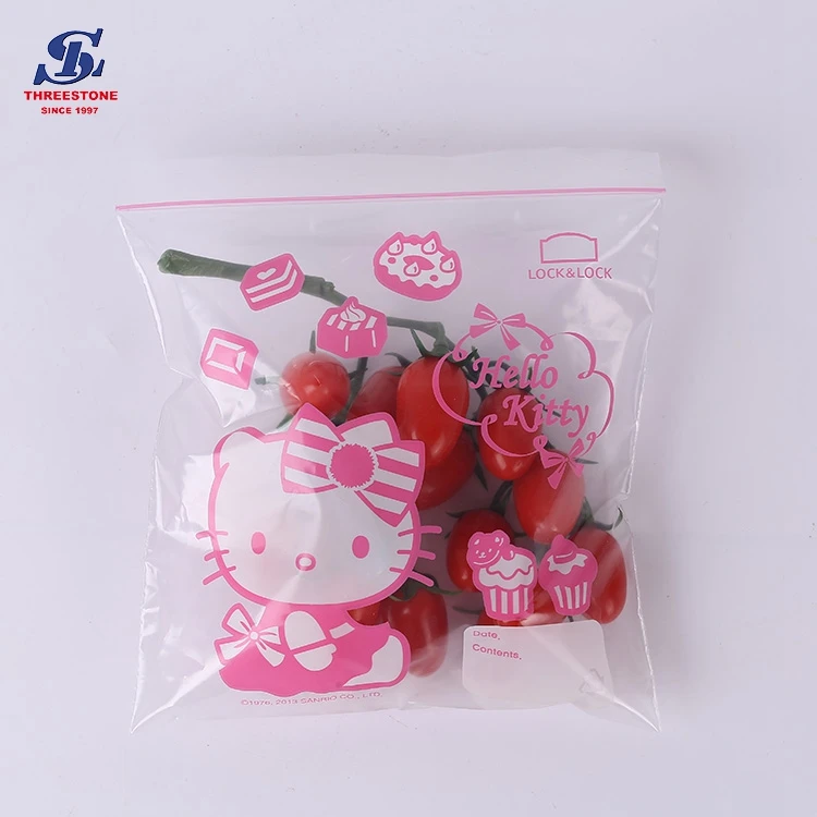 Zipper Custom Color Deep Freezer Packaging Bag