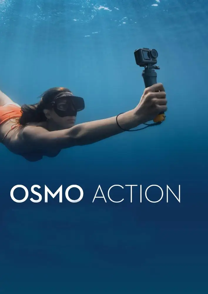 
 Dji OSMO Action UHD 4K Экшн-камера 11m Водонепроницаемая Спортивная камера  