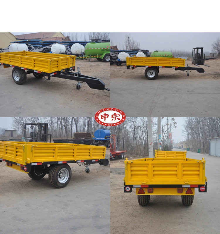 Европейский стандарт 2 тонны трактор сельскохозяйственный прицеп