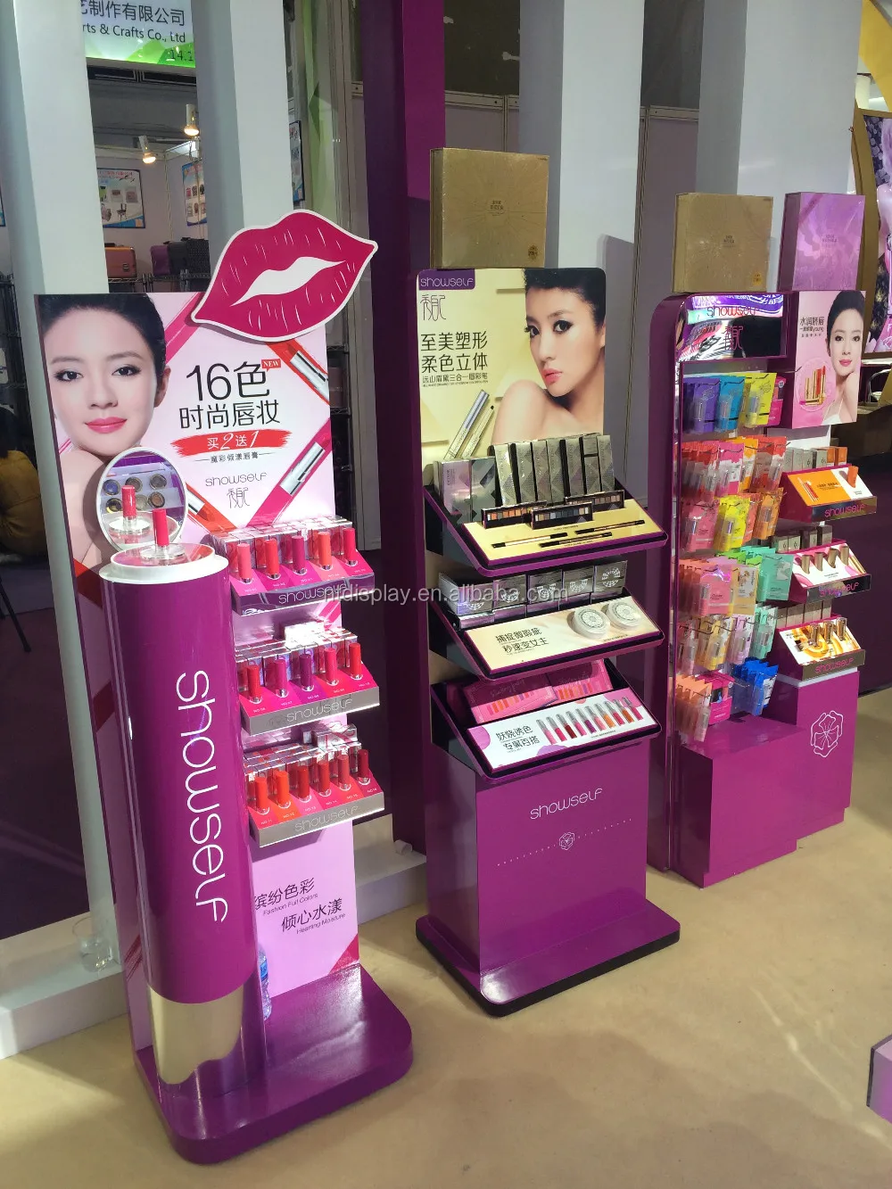 Makeup Cosmetic Display Stand Cosmetic Display Rack Stand for Sales