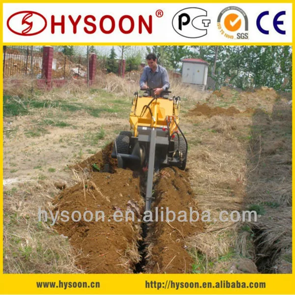 Hysoon 23HP 800mm Digging Depth Mini Wheel Trencher