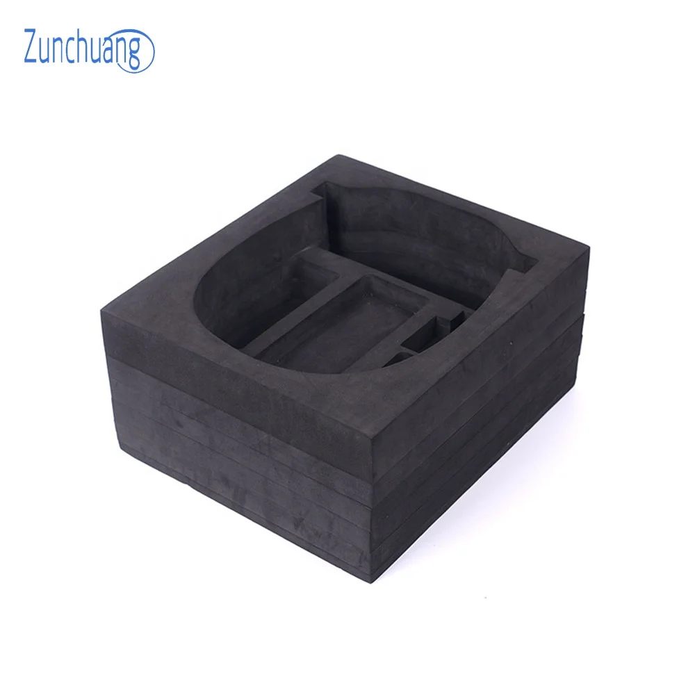 Индивидуальная форма, черная вспененная упаковка eva, инкрустация