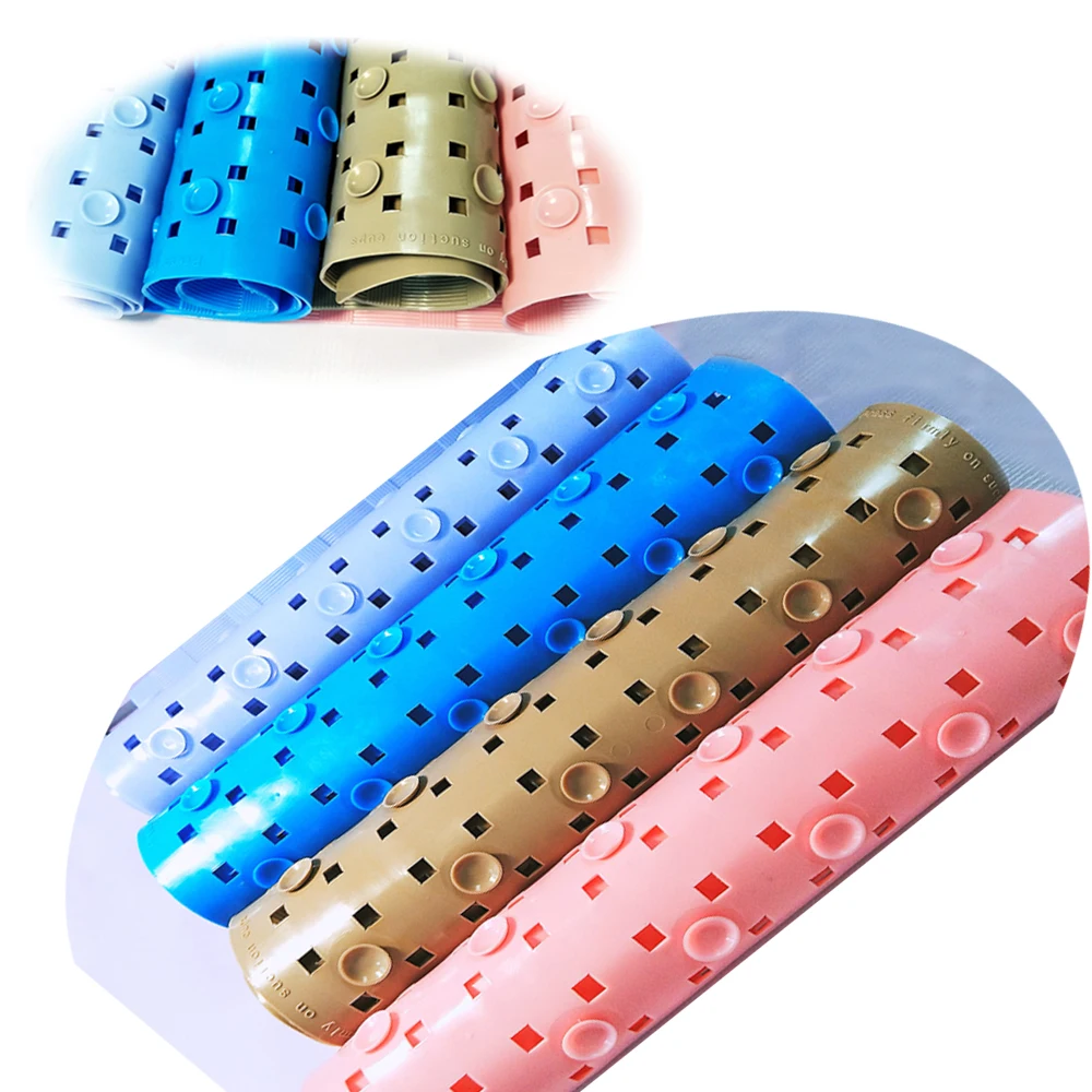 2017 Color Changing Plastic Mat Thin PVC Bath Mat