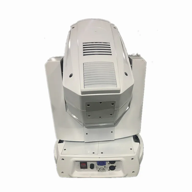 White Color Touch Screen 350W Sharpy 17r Beam Moving Head Stage Light With Double Prism rainbow Lighting Effect for Wedding