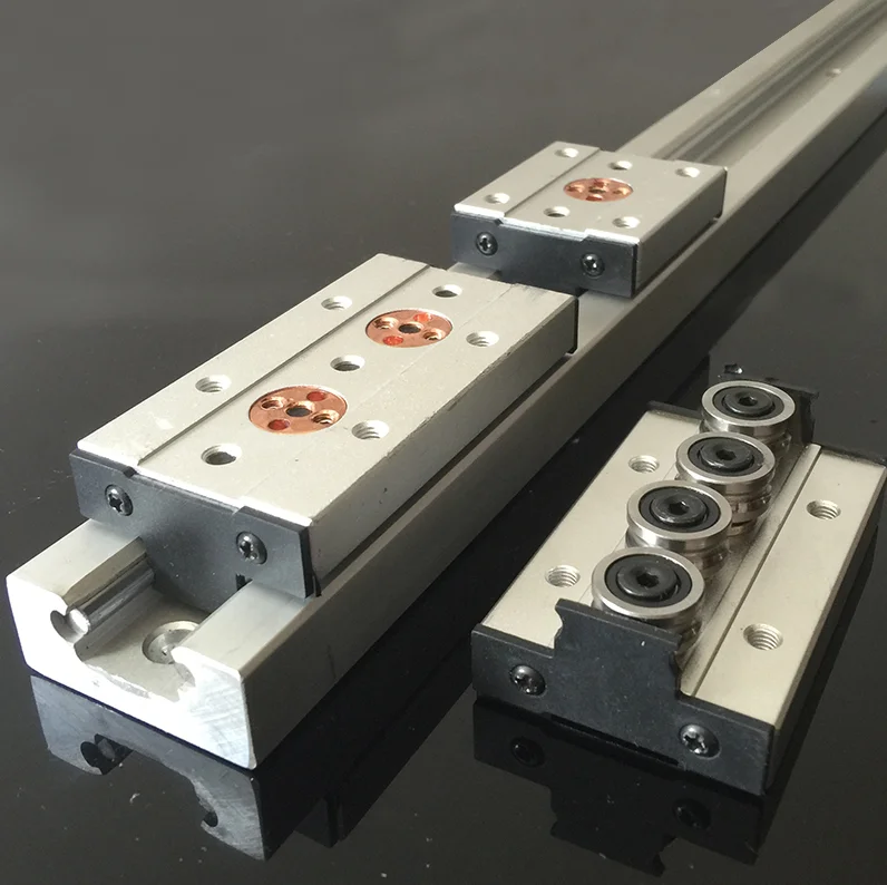 Large Load Linear Roller Guide Bearings SGR20 With SGB20 Slide Block
