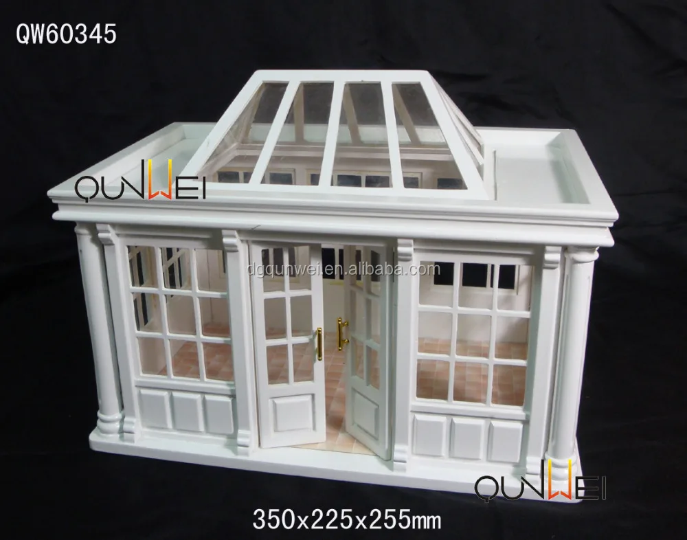 Dollhouse Doll House Miniature 1:12 Conservatory Beautiful Lighted -  collectibles - by owner - sale - craigslist