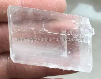 natural clear raw white calcite quartz crystal stone for sale