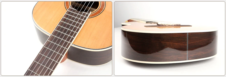 Made in China Professional Full Size Concert Electric Classical Guitar