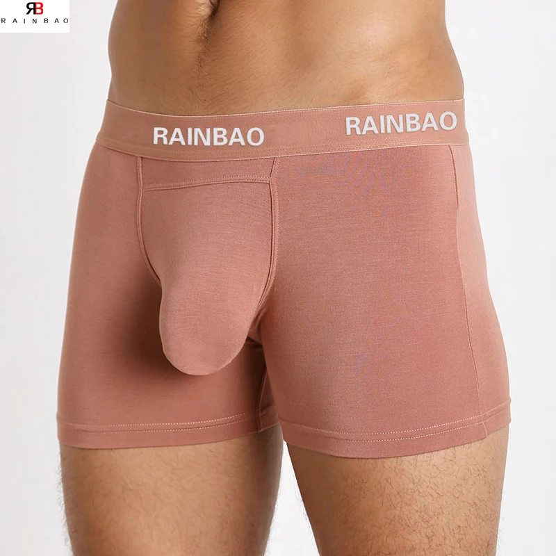 Quick Dry Lengthen Boxer Free Sample Polyester Elastane Underwear Mens