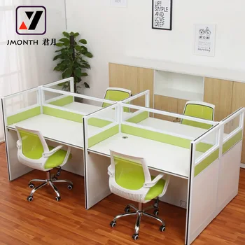 Modern Design White Office Partition and Workstation Economical Cubicles