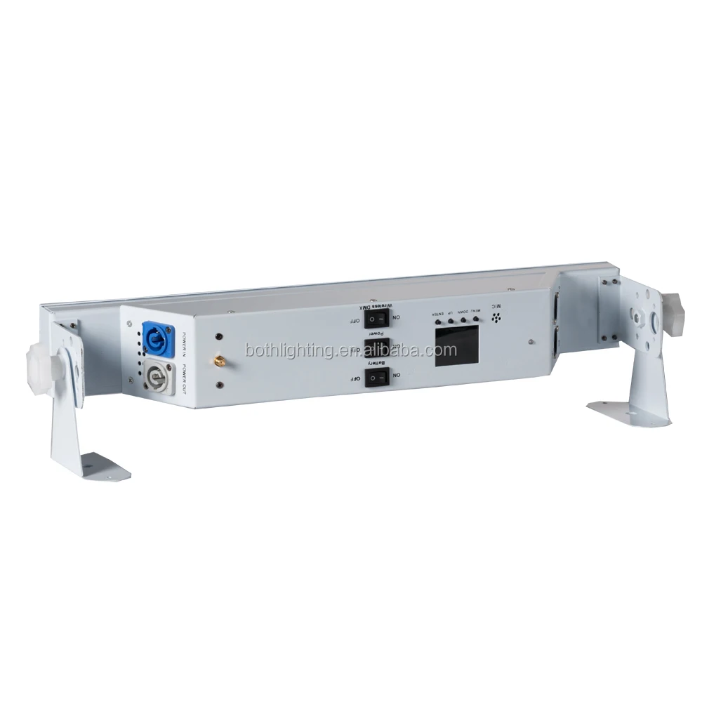 
Светильники для свадебной стирки, 6X18w RGBAW UV dj освещения, светодиодная балка с питанием от батареи 