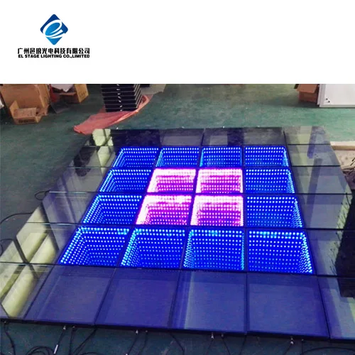 led color changing floor mirror