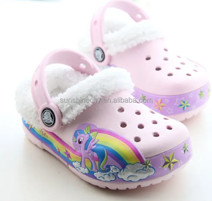 Зимние детские тапочки EVA