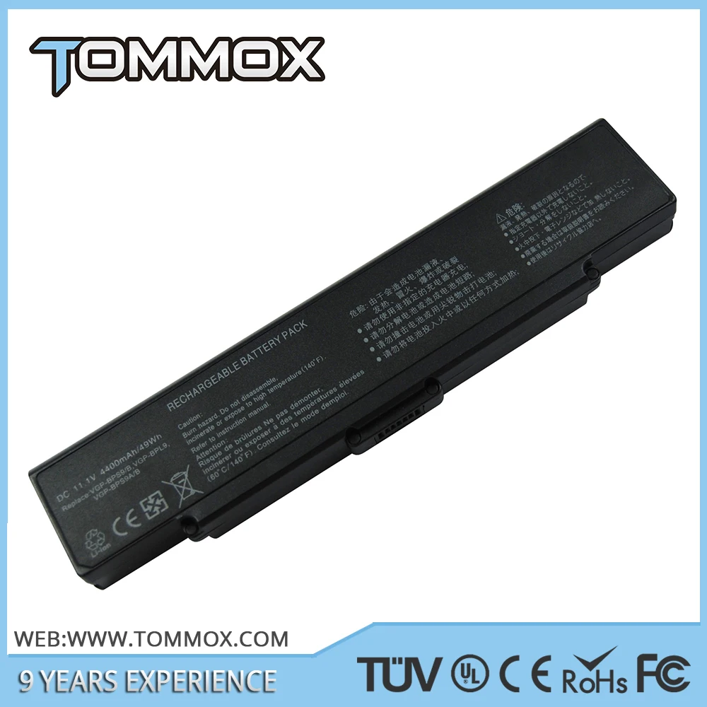 11 1v 4800mah Laptop Battery For Sony Vgp Bps9 S Vgp Bps9a S Vgp Bps9 B Vgp Bpl9 Vgp Bps9a View 11 1v 4800mah Laptop Battery For Sony For Sony Product Details From Tommox Shenzhen Technology Co Ltd On Alibaba Com
